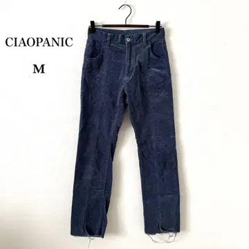 Z12-028 CIAOPANIC 코듀로이 팬츠 M 라이트 네이비