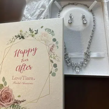 lovetiara 아이리스 지르코니아 목걸이&귀걸이