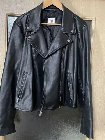 GAP 블랙 라이더 자켓