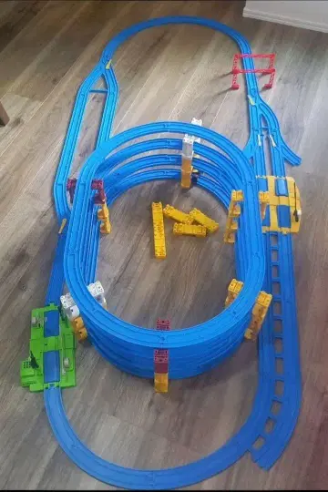 프라레일 레일 세트 파랑