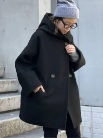 AP STUDIO 라이트 모사 오버 후디 코트 36