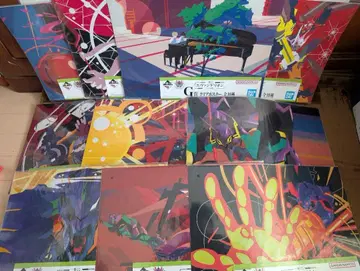 제일복권 에반게리온 클리어 포스터 10종 컴플리트 세트