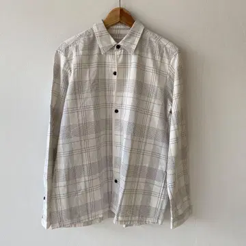 THE HINOKI 체크 무늬 긴팔 셔츠