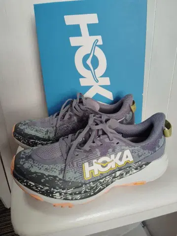 [ 새상품급 ] 25cm HOKA 스피도고트6 트레일런