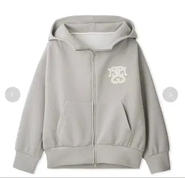 SNIDEL 볼륨 후드티 그레이