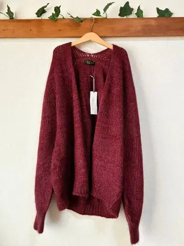 HUG O WaR 허그아워 모헤어 가디건