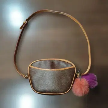 에트로 숄더백 퍼 참 2세트