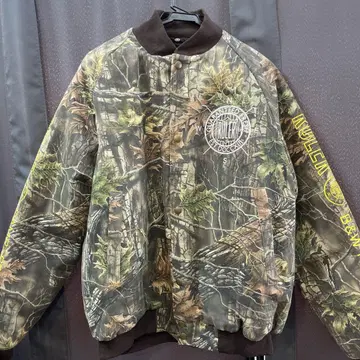 RULER 리얼 트리 패턴 봄버 자켓 L 사이즈 짧은 기장