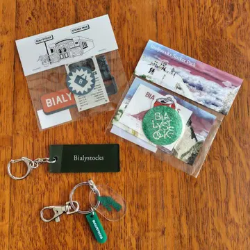 Bialystocks 투어 굿즈 새상품 스티커 & 새상품급 키링