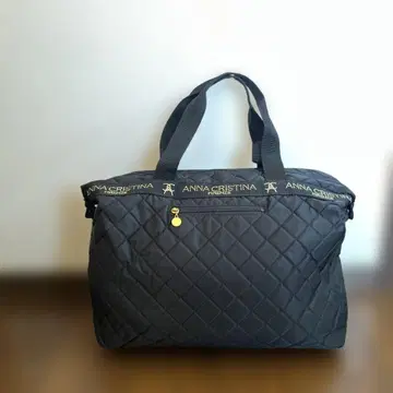 새상품급 ANNA CRISTINA (안나 크리스티나) 토트백 블랙