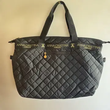 새상품급 ANNA CRISTINA (안나 크리스티나) 토트백 블랙