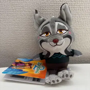 남코 한정판 주토피아2 빨간 볼 마스코트 파우버트