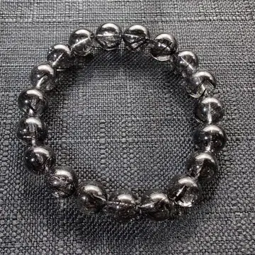 블랙 루틸 쿼츠 팔찌