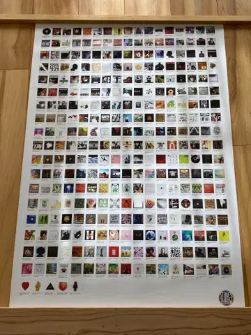 Stones Throw 20주년 앨범 아트 워크 포스터