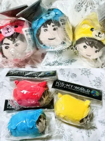 Kis-My-Ft2 키스마이 베어 봉제 인형 마스코트