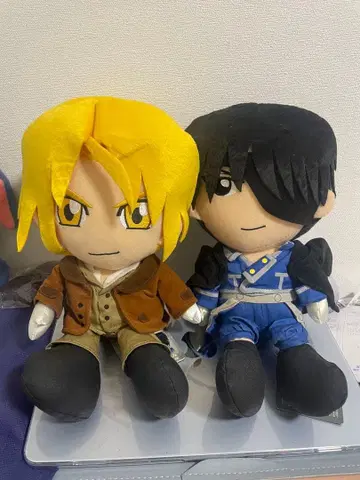 레어 강철의 연금술사 에드워드 엘릭 극장판 DX 봉제 인형 세트