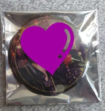 캔뱃지 꽃과 인물 디자인