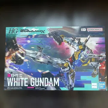 미개봉 GQuuuuuuX HG 화이트 건담 건담 프라모델 지크 액스
