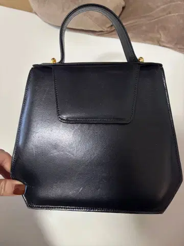 Tohpo 천연 가죽 포멀 백 블랙 관혼상제 입학식 졸업식 핸드백