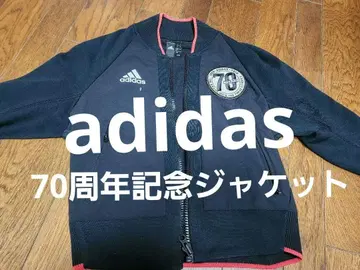 레어 아이템 adidas 70주년 기념 자켓 M 블랙