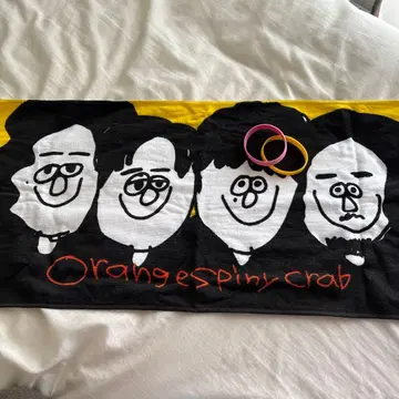 오렌지 스피니클럽 타월 러버밴