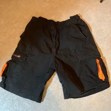 Armored 카고 숏팬츠 블랙