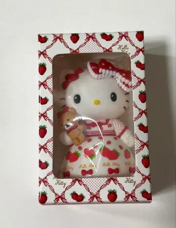 산리오 헬로키티 시크릿 벌스데이 인형 마스코트 딸기