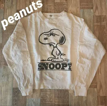 구제 의류 레어 맨투맨 스누피 SNOOPY 빈티지 복각 L