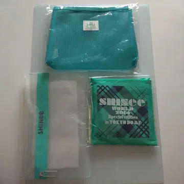 SHINee 공식 파우치 + 에코백 3종 세트
