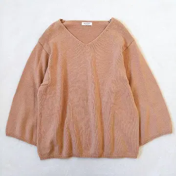 스픽 앤 스팬 니트 오버 사이즈 루즈핏 브라운