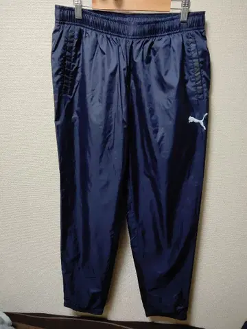 Puma 네이비 나일론 조거 팬츠 XL