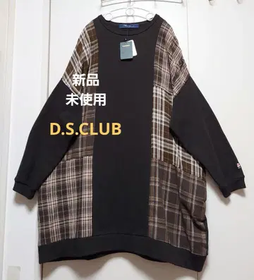 미사용 새상품 D.S.CLUB 드럭 스토어즈 튜닉 트레이닝복