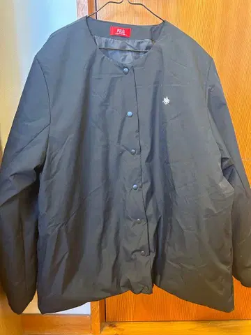 폴로 패딩 자켓 점퍼 아우터 LL 사이즈 블랙 POLO