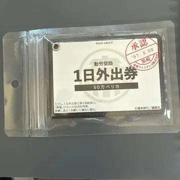 대 카이지전 1일 외출권 패스 케이스