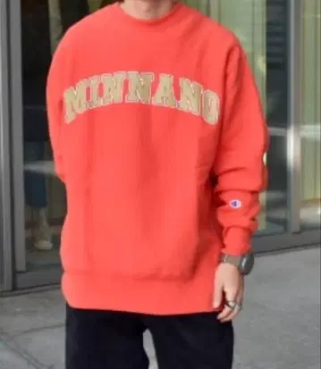 L Champion MIN-NANO BEAMS Crewneck Sweat