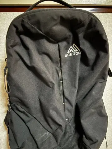 GREGORY 블랙 백팩