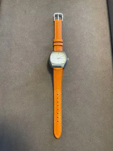 Citizen 쿼츠 손목시계 실버/브라운