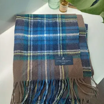 데셍 체크 머플러 스톨