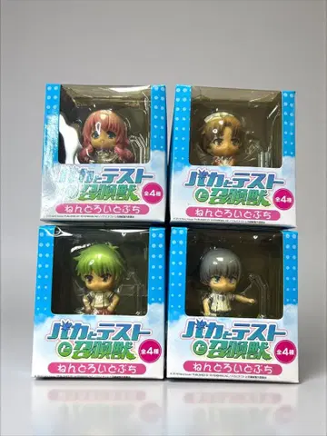 바보와 시험과 소환수 넨도로이드 푸치 피규어 4종