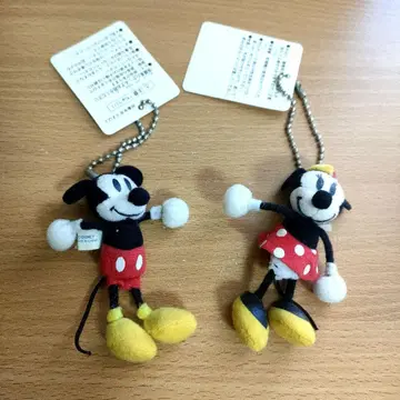 디즈니 리조트 미키마우스 미니 마우스 키체인