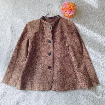 노카라 자켓 [ Free ] 돈피 개성적인 올 패턴 일본제