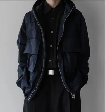 stein NYLON TAFTA HOODED SHORT JACKET