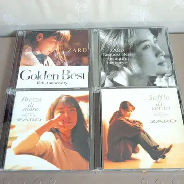 ZARD 베스트 앨범 4장 세트 (렌탈 없음)