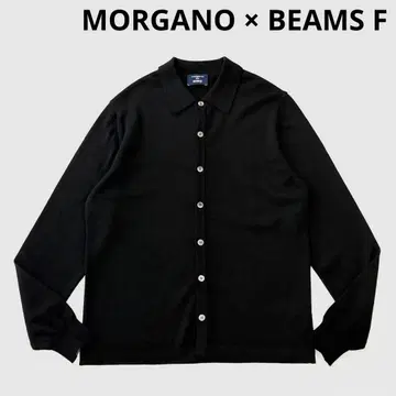 [별주] MORGANO x BEAMS F 모르가노 울 니트 셔츠