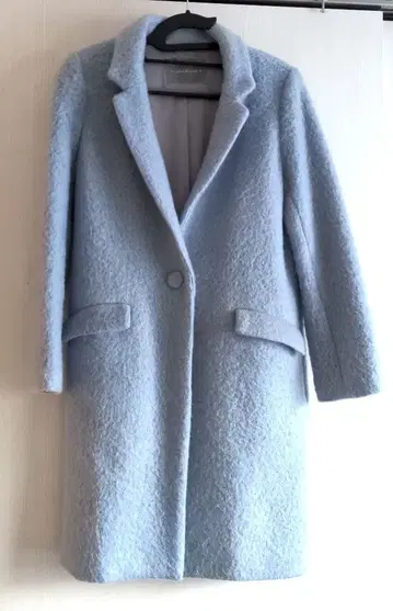 31 Sons de mode 라이트 블루 체스터 코트