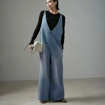 [ WEB 한정판 ] 데님 살로펫 블루 데님 S 사이즈