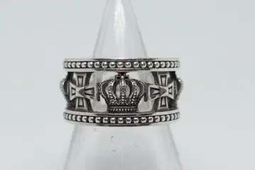 새상품급 9호 저스틴 데이비스 크로스 크라운 반지 SRJ175