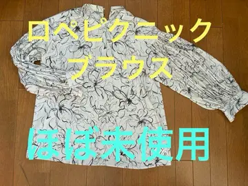 로페피크닉 볼륨 슬리브 블라우스