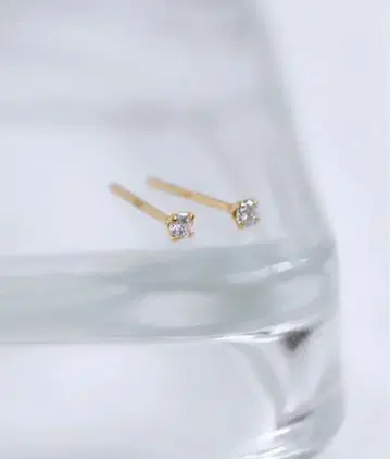 아네모네 K10YE 0.06ct 양쪽 귀걸이