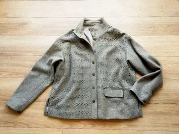 Cotton House Aya 코튼하우스 아야 울 혼방 시스루 자켓